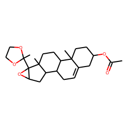 5-Pregnen-3beta-ol, 16alpha,17alpha-epoxy-20-ethylenedioxy-, acetate