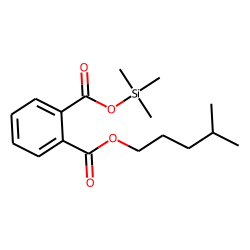 4-Methylpentyl trimethylsilyl phthalate