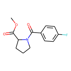l-Proline, N-(4-fluorobenzoyl)-, methyl ester