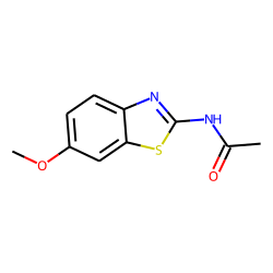 N-(6-Methoxy-1,3-benzothiazol-2-yl)acetamide