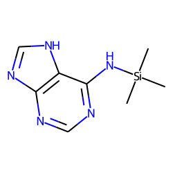 Purine, 6-amino, TMS