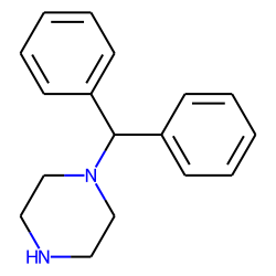 Benzhydryl piperazine