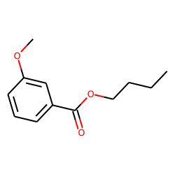 Benzoic acid, 3-methoxy-, butyl ester