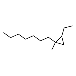 1-Ethyl-2-methyl-trans-2-heptyl-cyclopropane