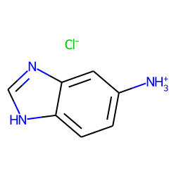 Benzimidazole, 5-amino-, hydrochloride