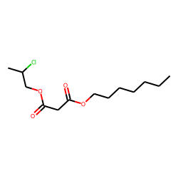 Malonic acid, 2-chloropropyl heptyl ester