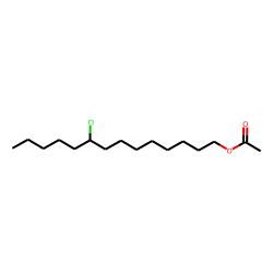 1-Tetradecanol, 9-chloro, acetate