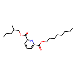 2,6-Pyridinedicarboxylic acid, 2-methylpentyl octyl ester