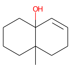 4a(2H)-Naphthalenol,1,3,4,7,8,8a-hexahydro-8a-methyl-trans-