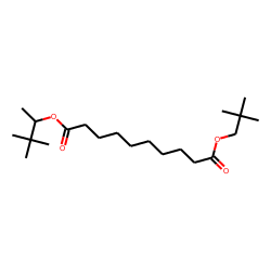 Sebacic acid, di(3,3-dimethylbut-2-yl) ester