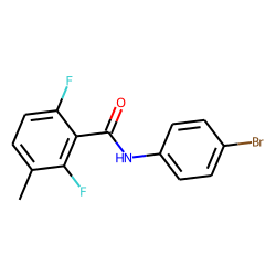 2,6-Difluoro-3-methylbenzamide, N-(4-bromophenyl)-