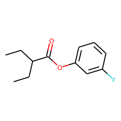 2-Ethylbutyric acid, 3-fluorophenyl ester