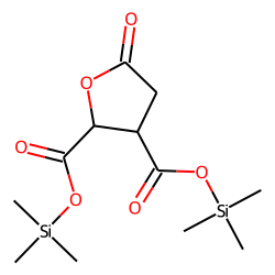 Isocitric lactone, bis(trimethylsilyl)-