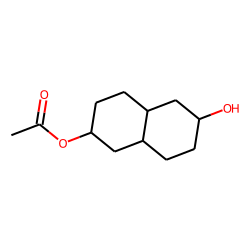 2«beta»-acetoxy-6«beta»-hydroxy-trans-decalin