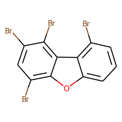 1,2,4,9-tetrabromo-dibenzofuran