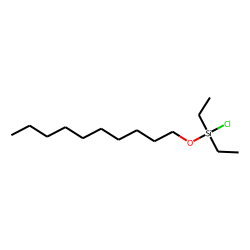 Silane, chlorodiethyldecyloxy-