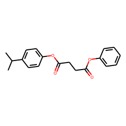 Succinic acid, phenyl 4-isopropylphenyl ester