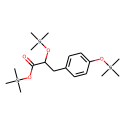 Benzenepropanoic acid, «alpha»,4-bis[(trimethylsilyl)oxy]-, trimethylsilyl ester