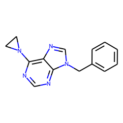 9H-purine, 6-aziridinyl-9-benzyl-