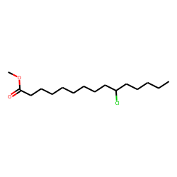 10-Chloropentadecanoic acid, methyl ester