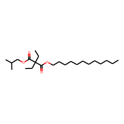 Diethylmalonic acid, dodecyl isobutyl ester