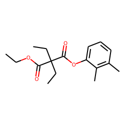 Diethylmalonic acid, 2,3-dimethylphenyl ethyl ester