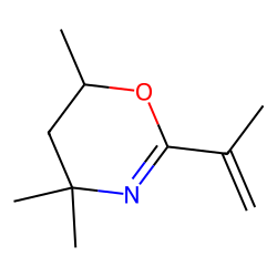 5,6-DIHYDRO-2-ISOPROPENYL-4,4,6-TRIMETHYL-4H-1,3-OXAZINE