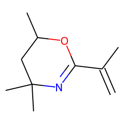 5,6-Dihydro-2-iso-propenyl-4,4,6-trimethyl-(4H)-1,3-oxazine