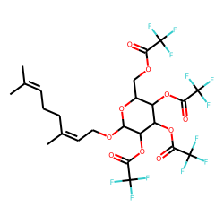 Geraniol, «beta»-D-glycopyranoside, TFA