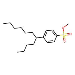 Benzenesulphonic acid, 4-(5-undecyl)-, methyl ester