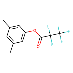 Pentafluoropropanoic acid, 3,5-dimethylphenyl ester