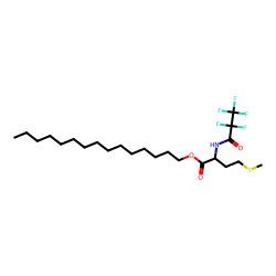 L-Methionine, N-pentafluoropropionyl-, pentadecyl ester
