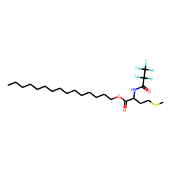 l-Methionine, n-pentafluoropropionyl-, pentadecyl ester