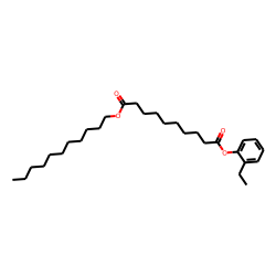 Sebacic acid, 2-ethylphenyl undecyl ester
