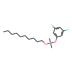 Silane, dimethyl(3,5-difluorophenoxy)decyloxy-
