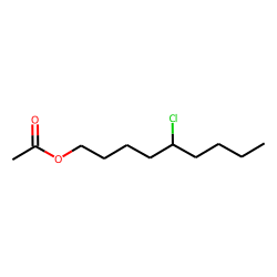 1-Nonanol, 5-chloro, acetate