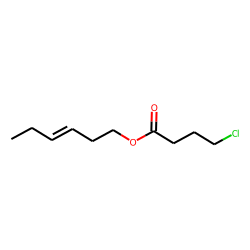 Butanoic acid, 4-chloro, (Z)-3-hexenyl ester