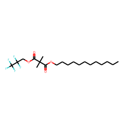 Dimethylmalonic acid, dodecyl 2,2,3,3,3-pentafluoropropyl ester