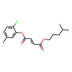 Fumaric acid, 2-chloro-5-methylphenyl isohexyl ester