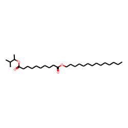 Sebacic acid, 3-methylbut-2-yl tetradecyl ester