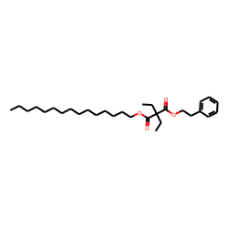 Diethylmalonic acid, pentadecyl phenethyl ester