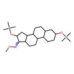 16«alpha»-Hydroxyetiocholanolone(II), MO TMS
