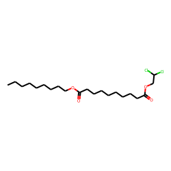 Sebacic acid, 2,2-dichloroethyl nonyl ester