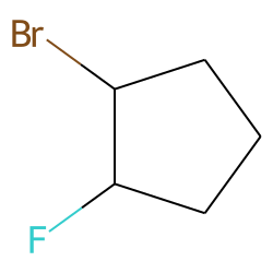 Cyclopentane, 1-bromo-2-fluoro-, trans-