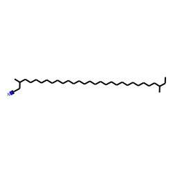 2,28-Dimethyl-triacontyl cyanide