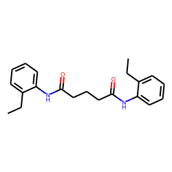Glutaric acid, diamide, N,N'-di(2-ethylphenyl)-