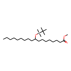9-Hydroxy-stearic acid, methyl ester, tBDMS ether