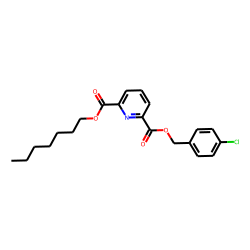 2,6-Pyridinedicarboxylic acid, 4-chlorobenzyl heptyl ester