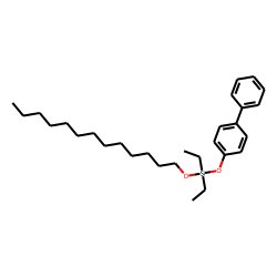 Silane, diethyl(4-phenylphenoxy)tridecyloxy-