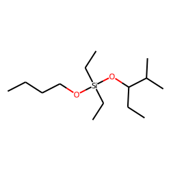 Silane, diethylbutoxy(2-methylpent-3-yloxy)-